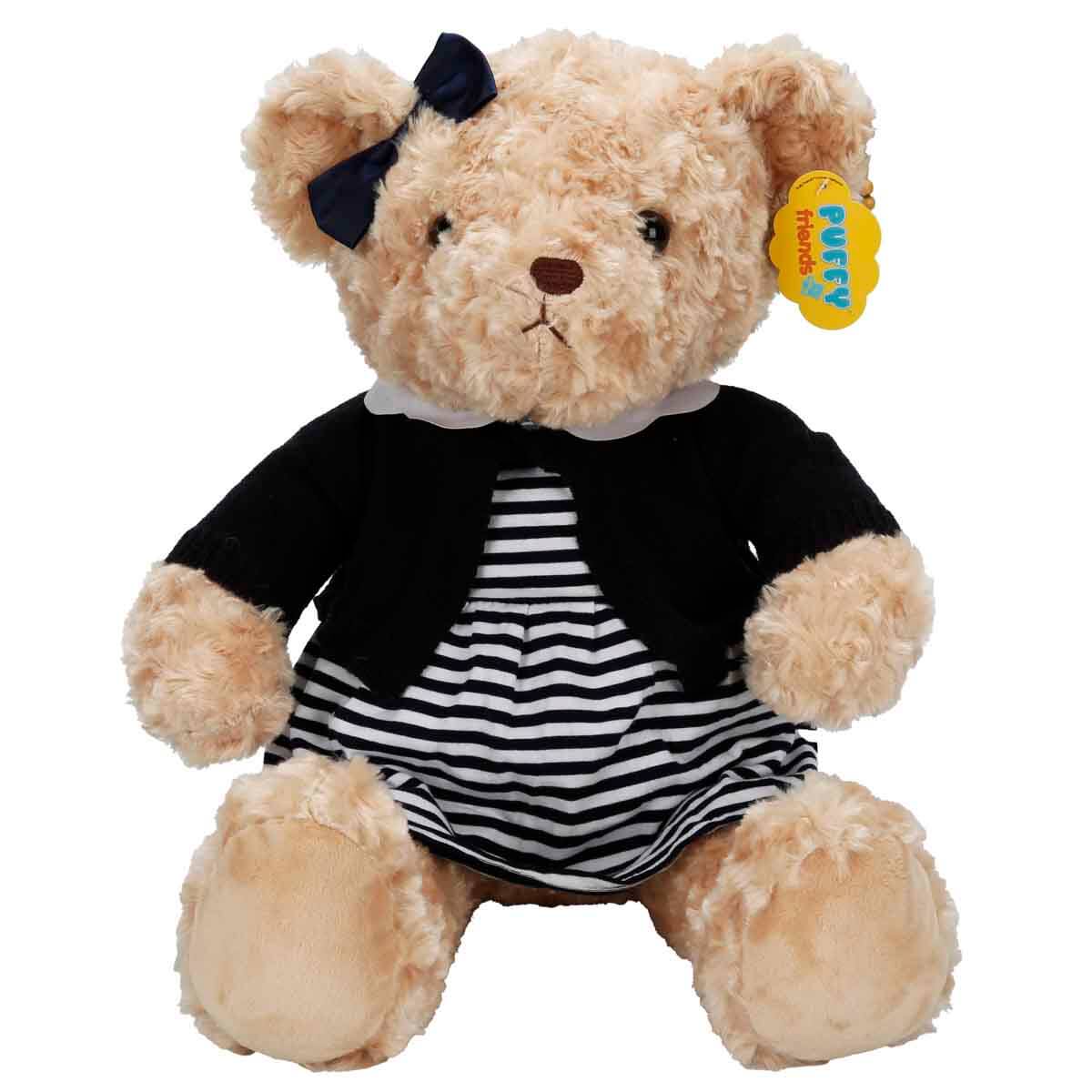 Cheetah Peluş Ayı 37 cm - Elbiseli Ayı