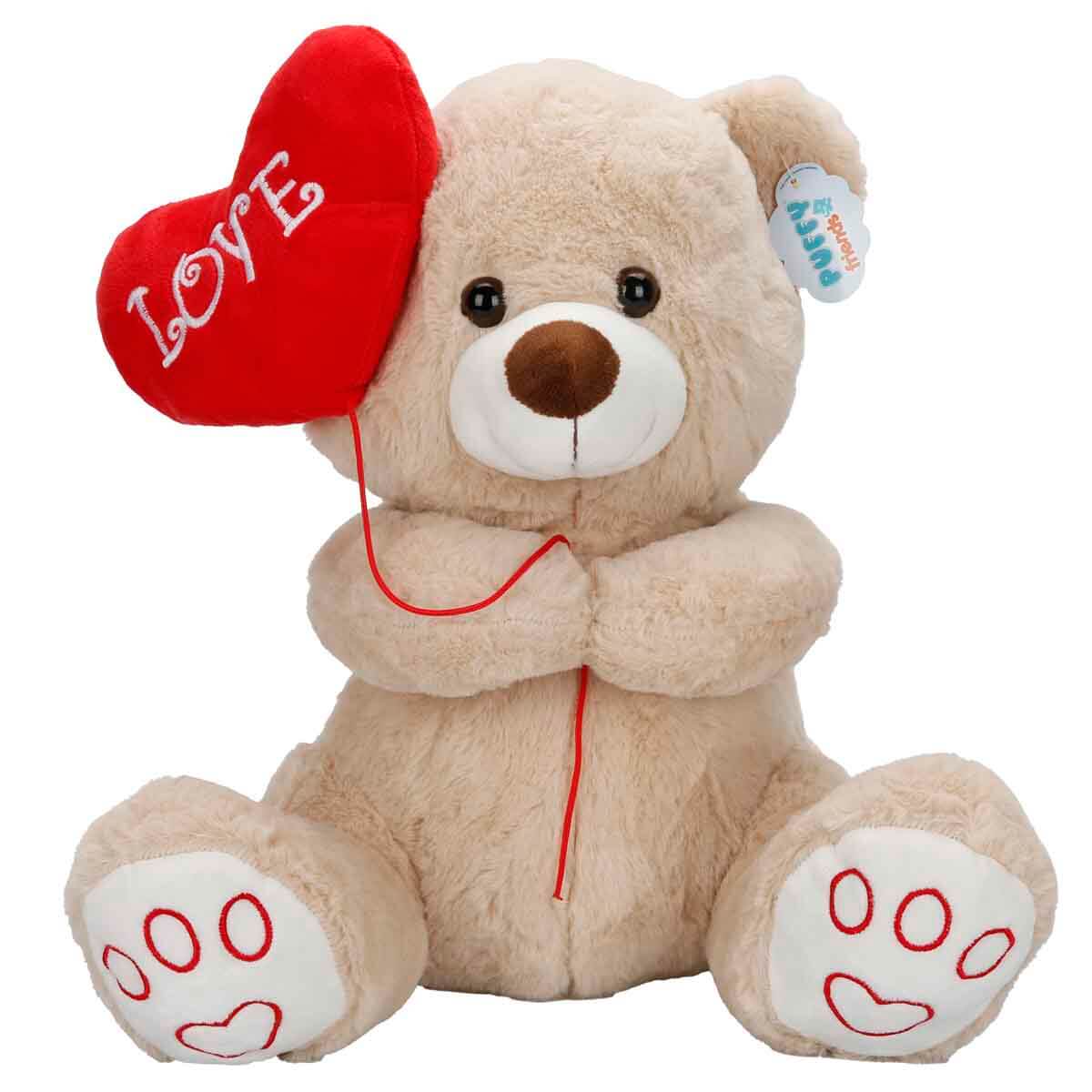 Shreen Peluş Ayı 40 cm - Krem
