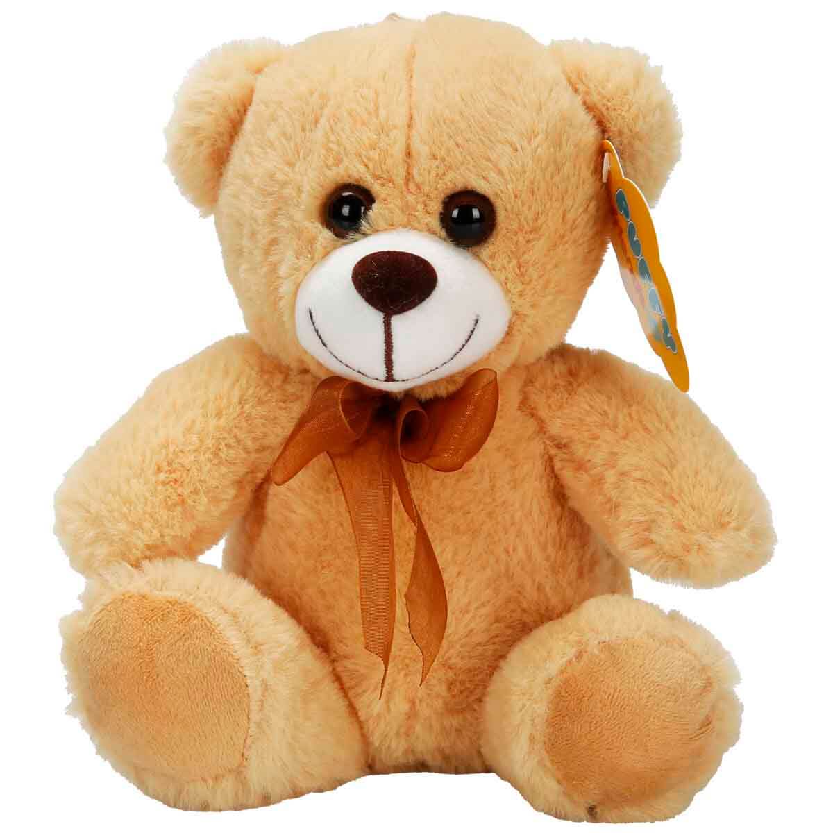 Milo Peluş Ayı 21 cm - Açık Kahverengi
