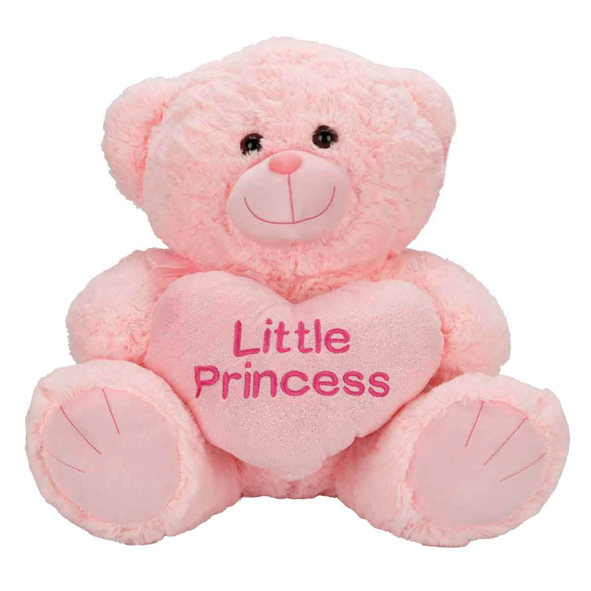 Uykucu Peluş Ayı 45 cm - Pembe